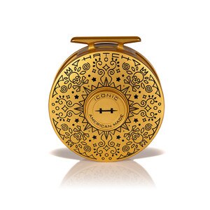 Hatch Outdoors Jolly Roger Iconic Fly Reel 7 Plus in Gold and Black